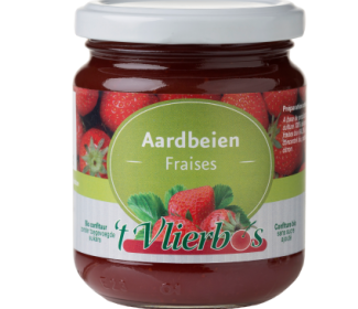 Aardbeienconfituur met appeldiksap