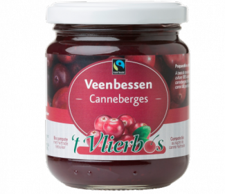 Cranberry compote met rietsuiker